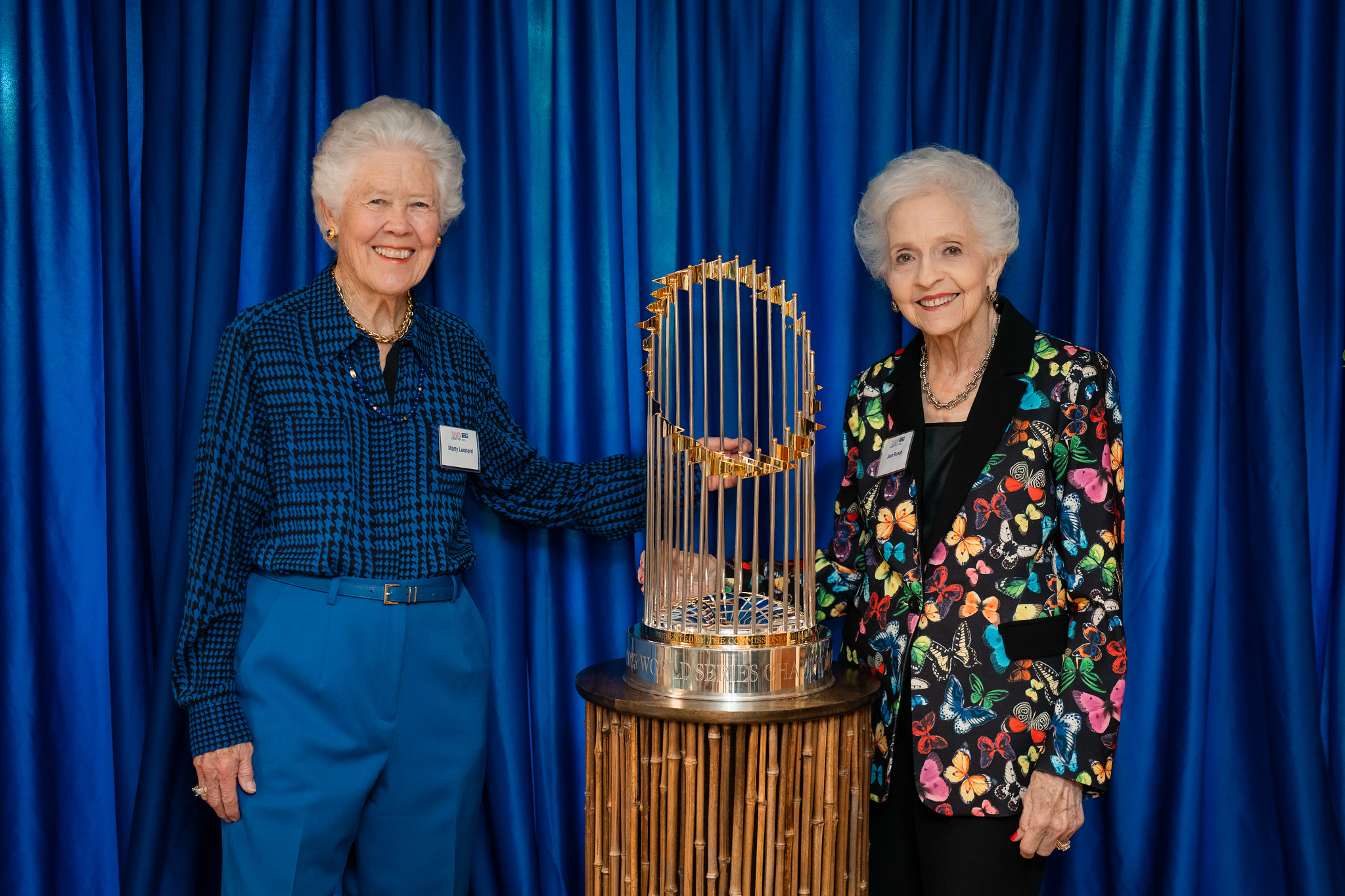 Marty Leonard and Jean Roach
