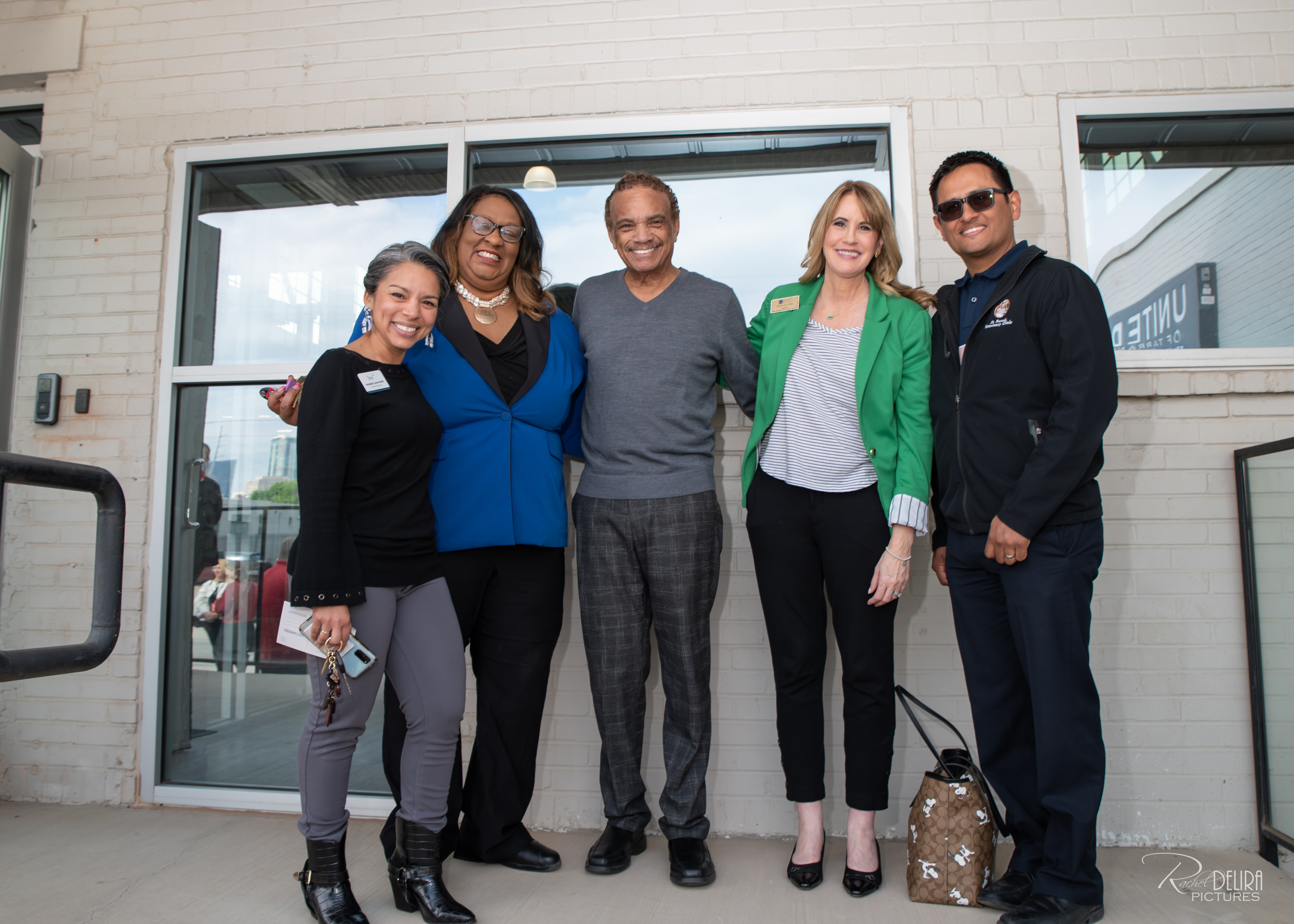 Attendees at UWTC's Ribbon Cutting event