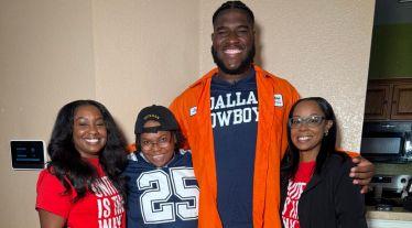 Kamiel Morgan, Tammy Turner, Tyler Booker and Danielle Minter-Spencer